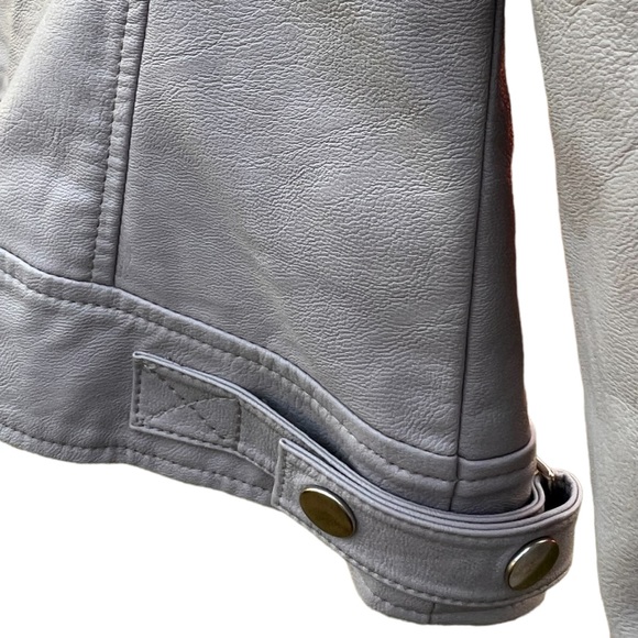 JUST JEANS, leather look jacket, size 12 - Picture 9 of 10